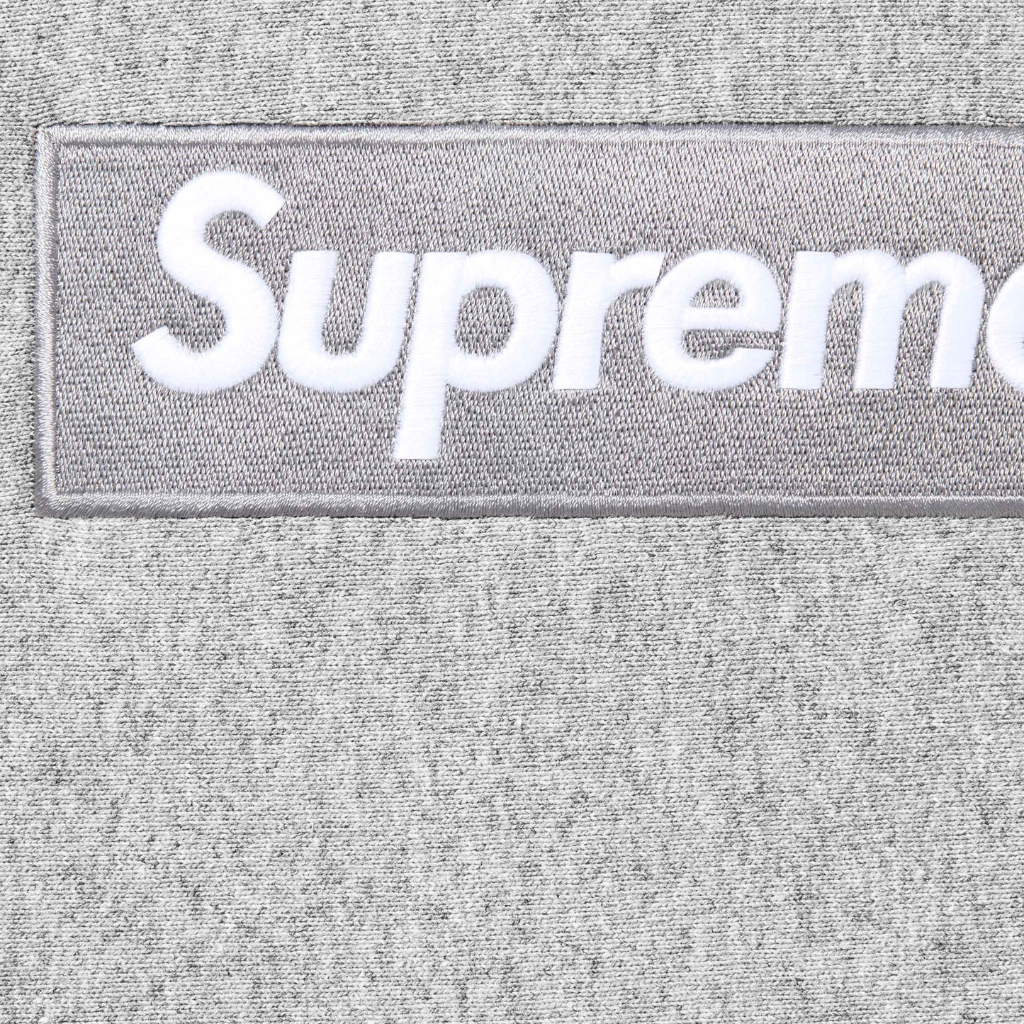 Supreme Box Logo Hooded Sweatshirt "Heather Grey"