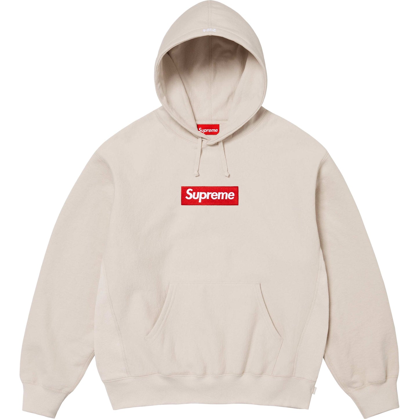 Supreme Box Logo Hooded Sweatshirt "Stone"