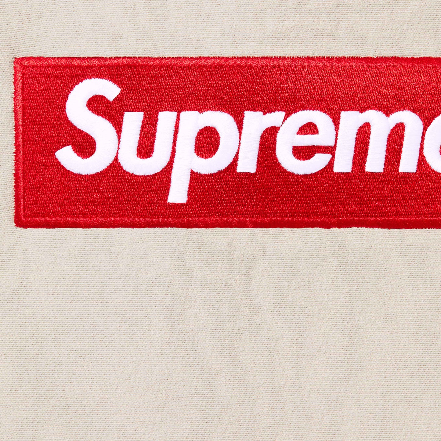 Supreme Box Logo Hooded Sweatshirt "Stone"