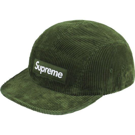 Supreme Corduroy Camp Cap "Green"