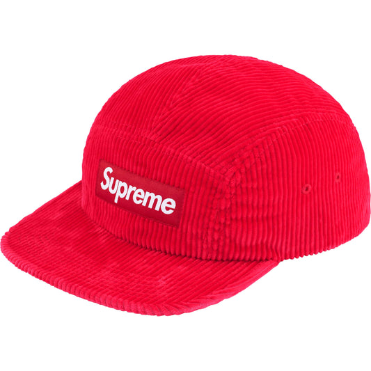 Supreme Corduroy Camp Cap "Red"