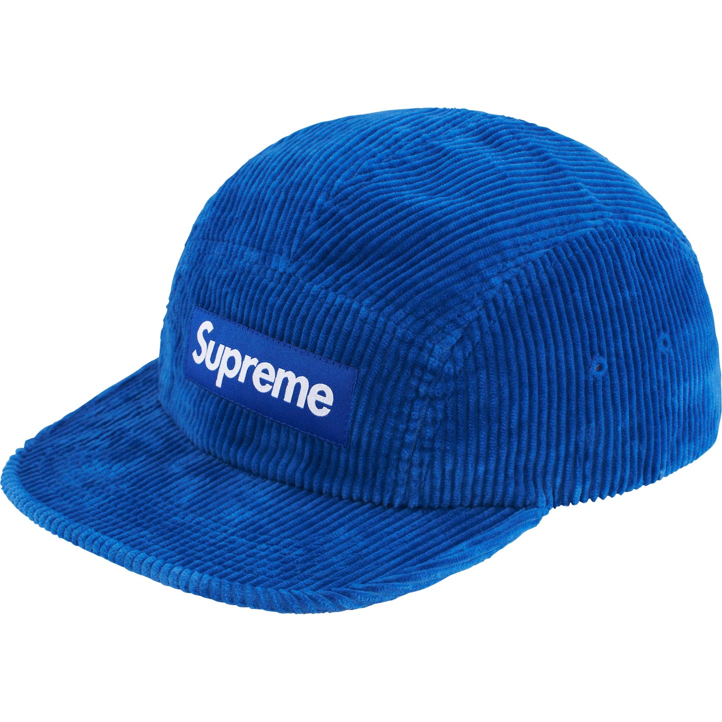 Supreme Corduroy Camp Cap "Royal"