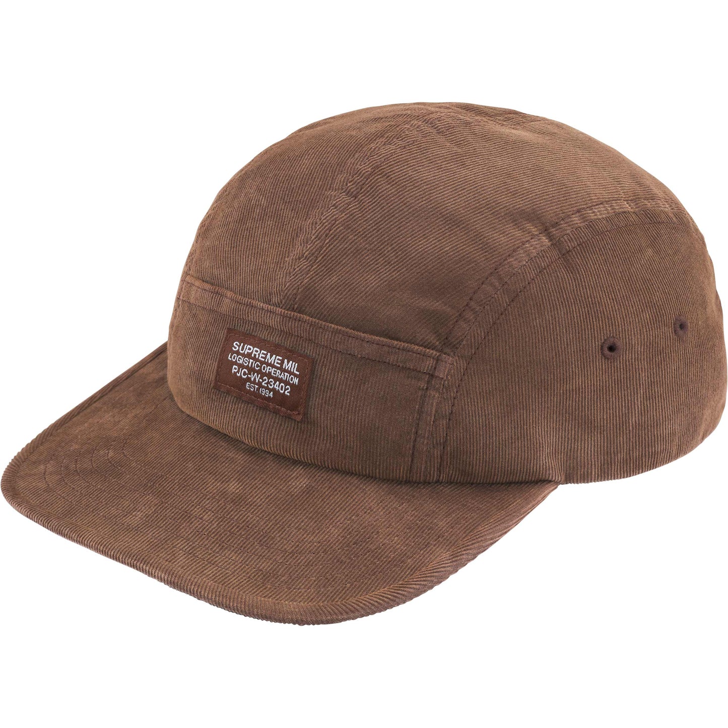 Supreme Corduroy Pocket Camp Cap "Brown"