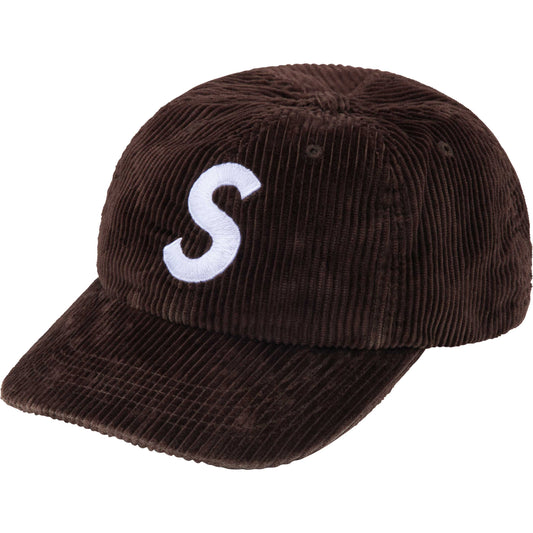 Supreme Corduroy S Logo 6-Panel "Brown"