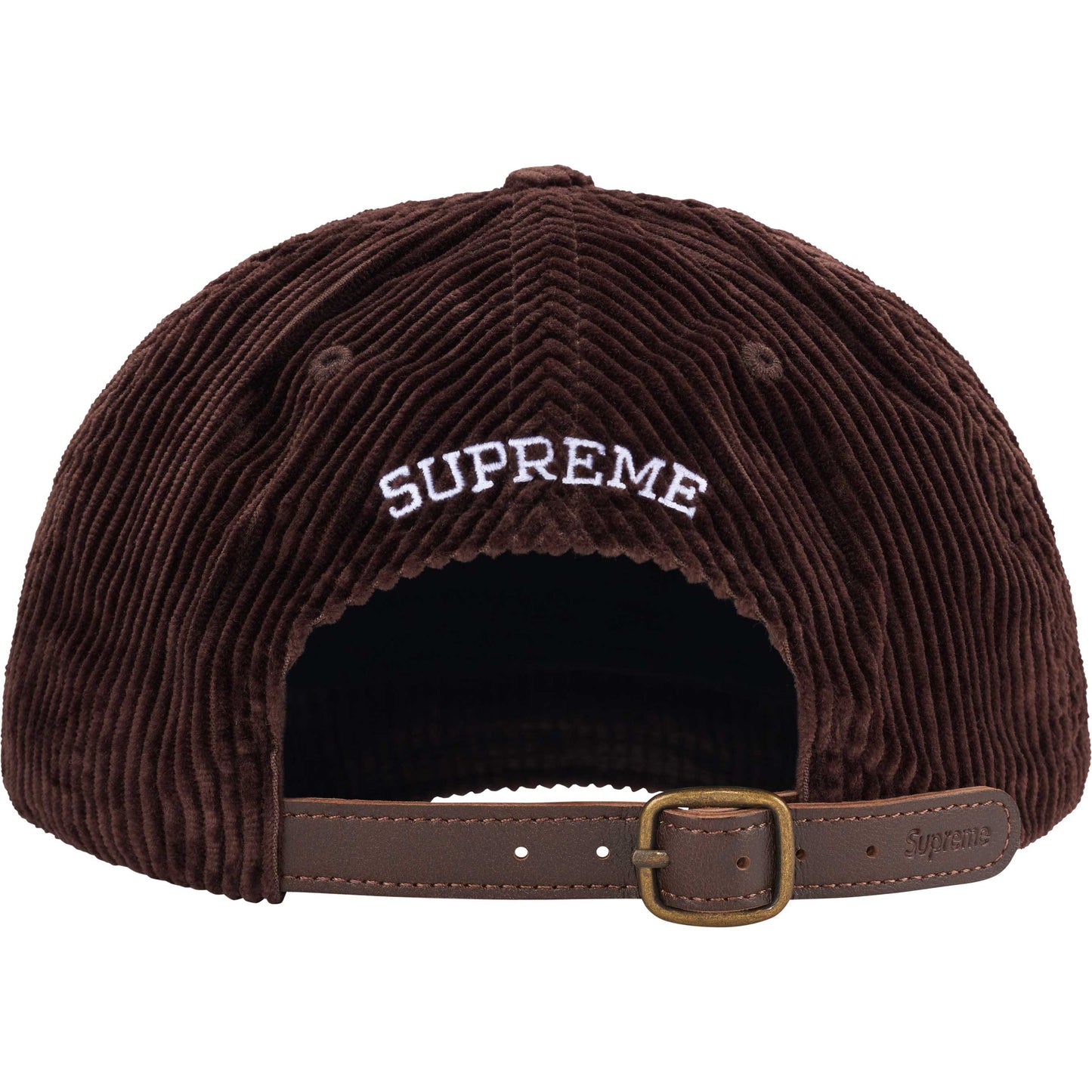 Supreme Corduroy S Logo 6-Panel "Brown"