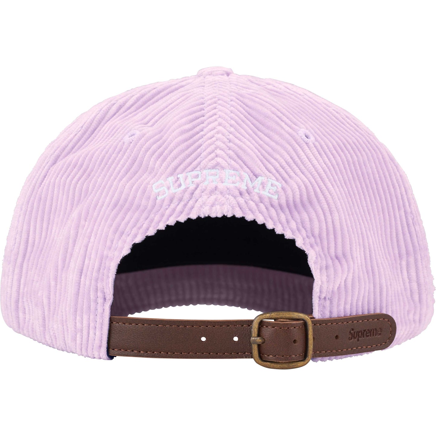 Supreme Corduroy S Logo 6-Panel "Light Purple"