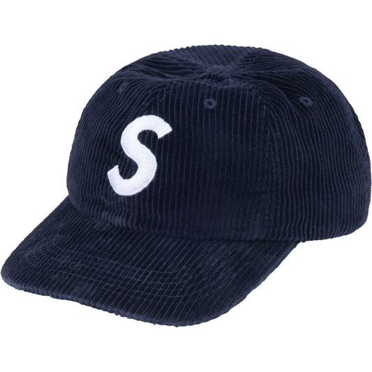 Supreme Corduroy S Logo 6-Panel "Navy"