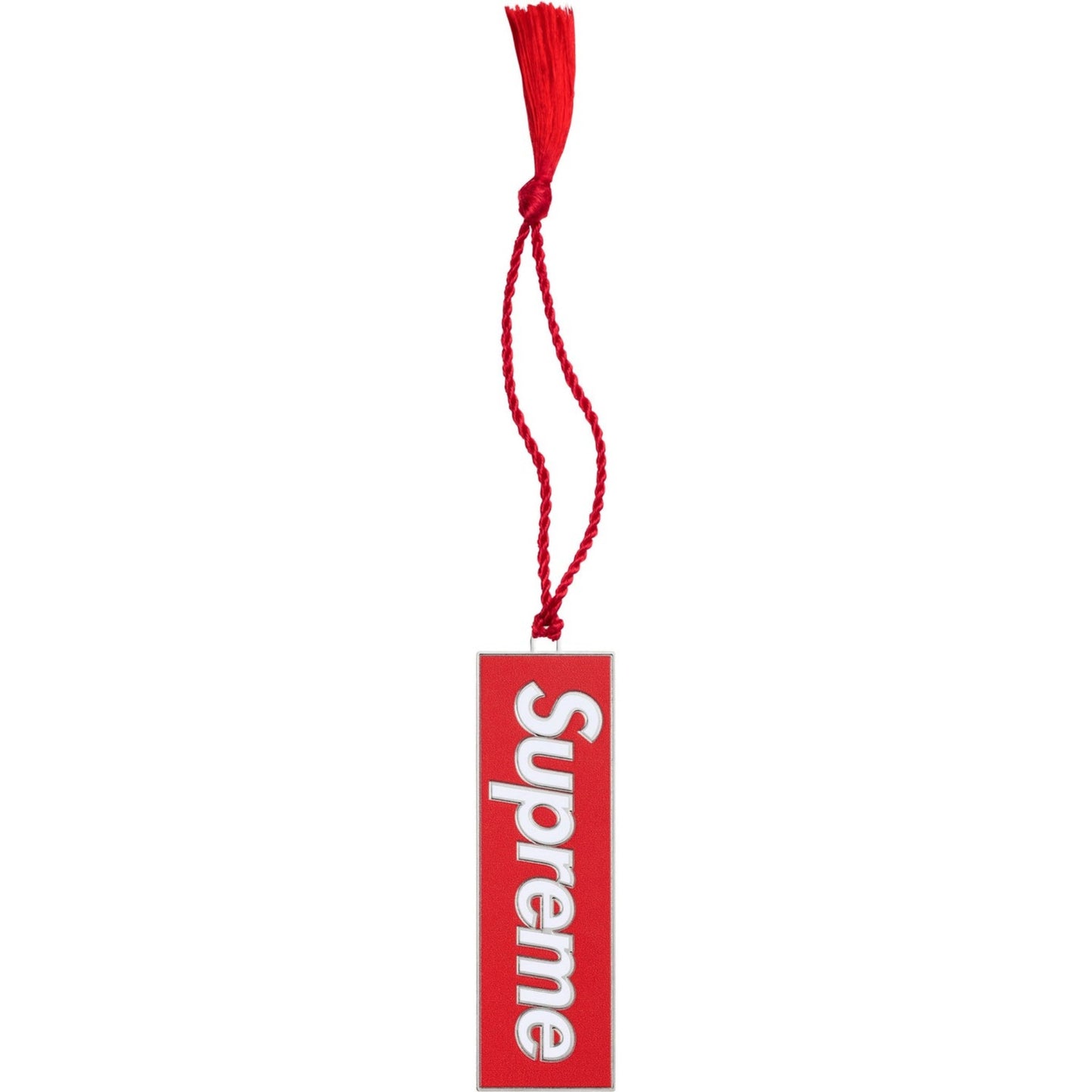 Supreme x David Howell & Co. Metal Bookmark "Red"