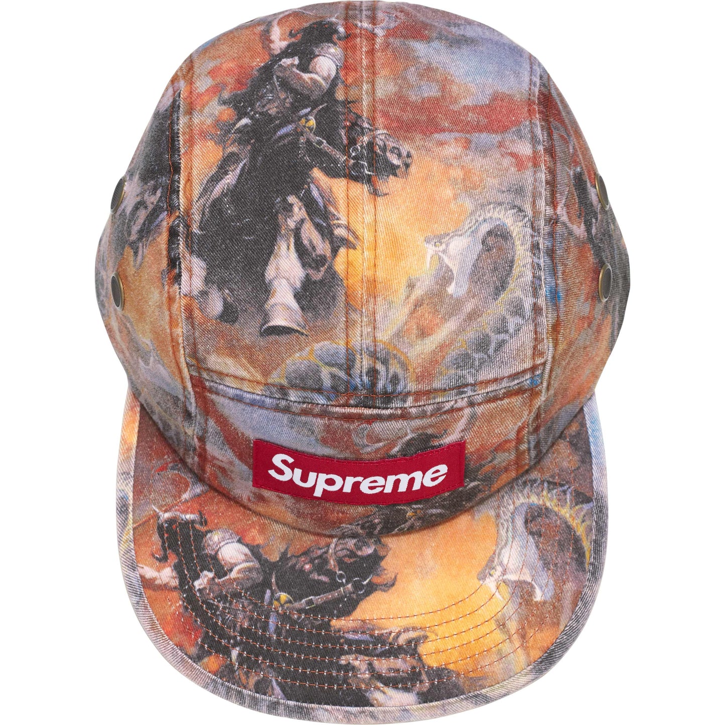 Supreme Frank Frazetta Camp Cap "Orange"