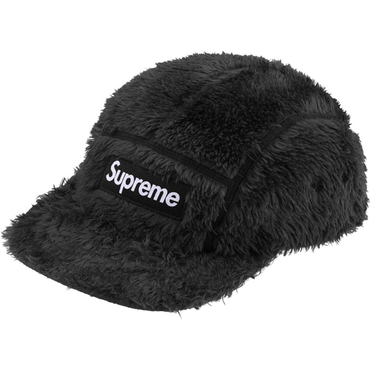 Supreme Fuzzy Camp Cap "Black"