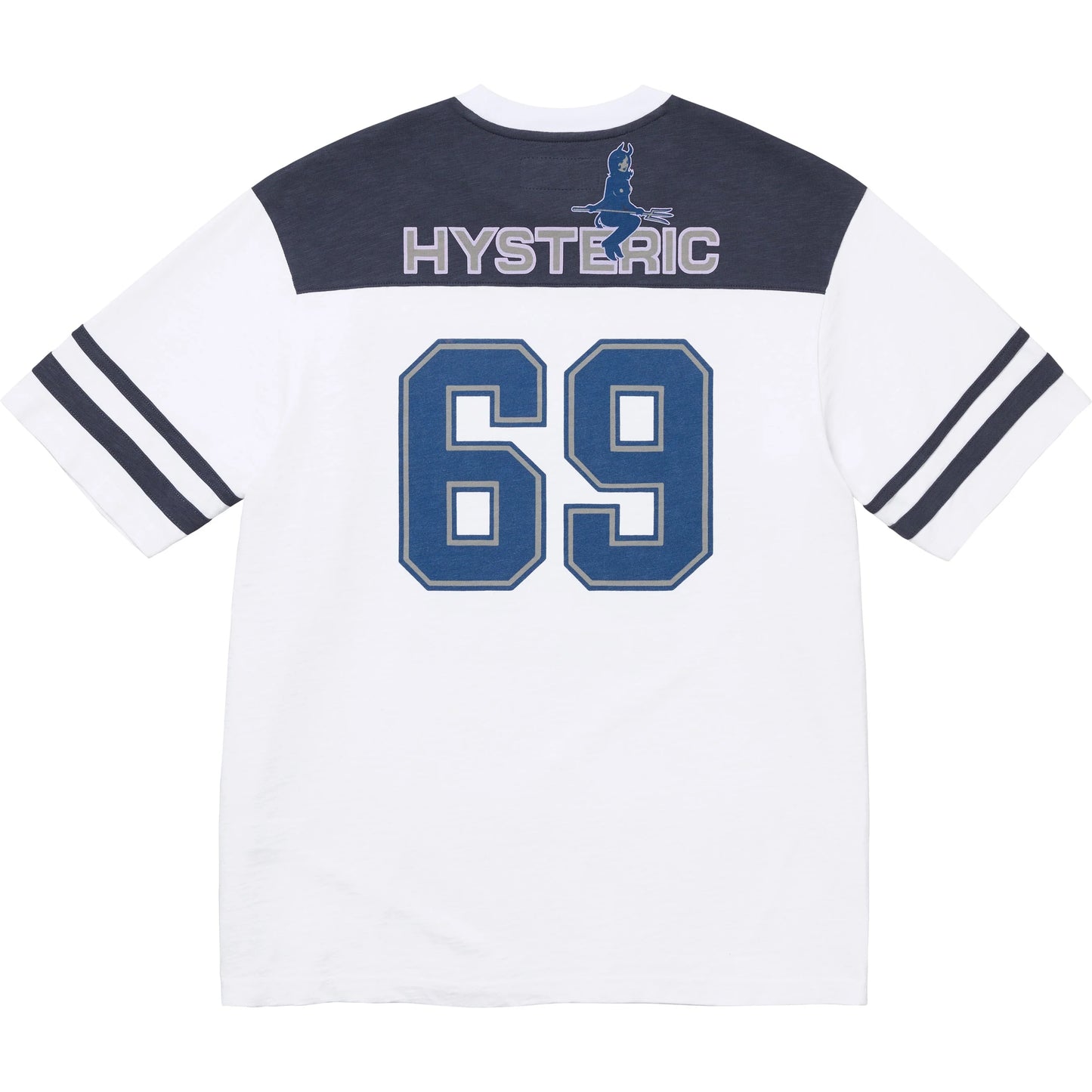 Supreme x HYSTERIC GLAMOUR 69 Football Top "White"