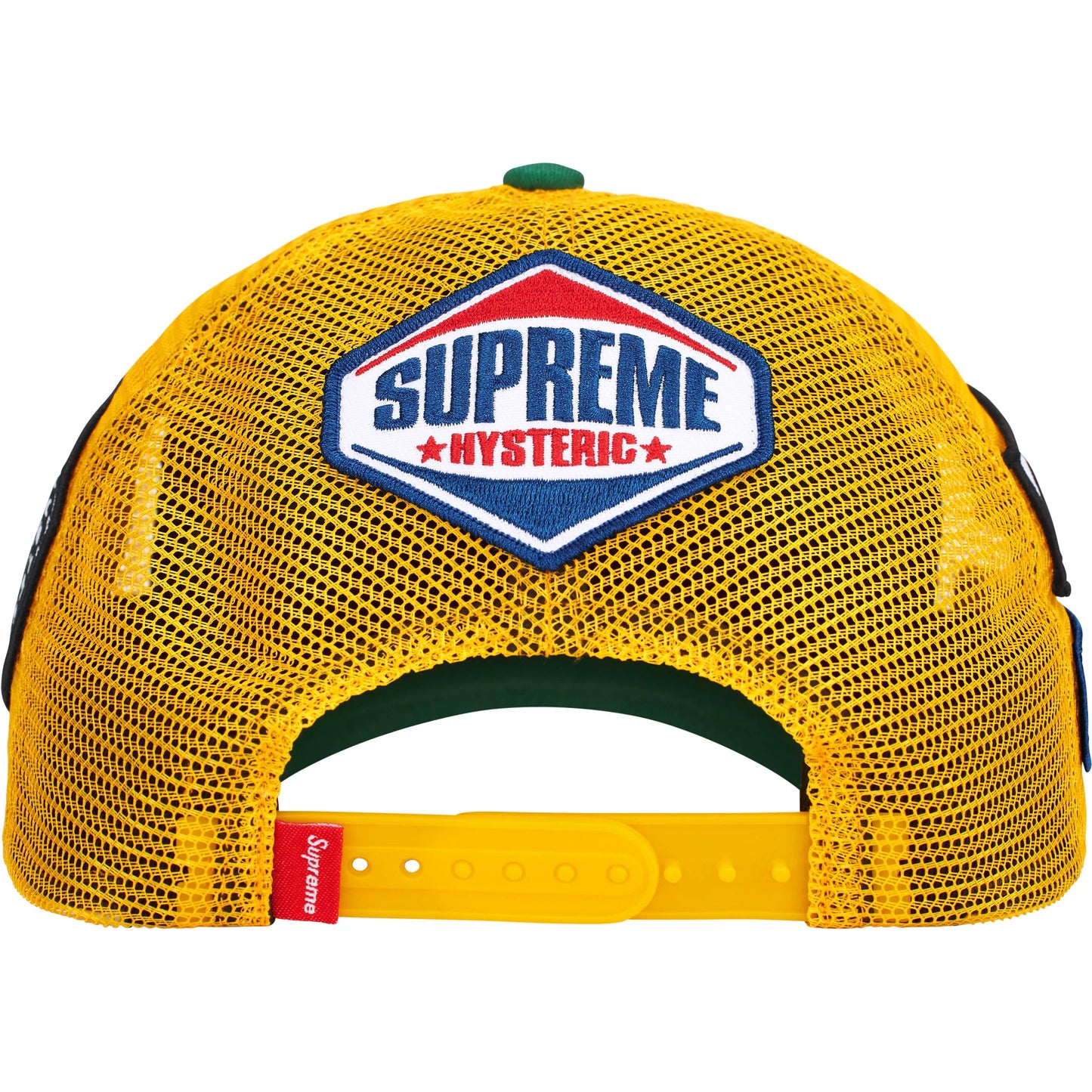 Supreme x HYSTERIC GLAMOUR Vanson Leathers Mesh Back 6-Panel "Green"