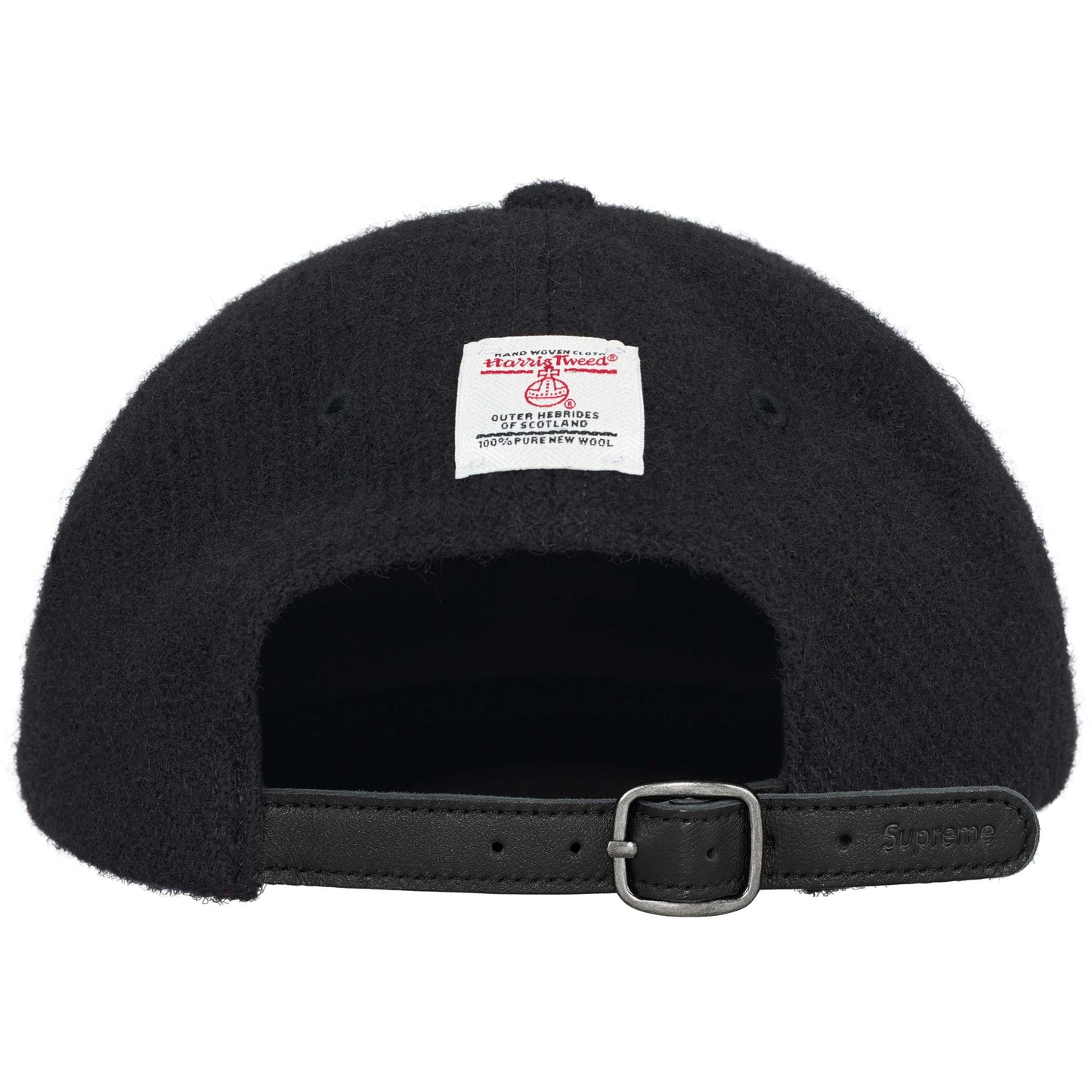 Supreme Harris Tweed 6-Panel "Black"