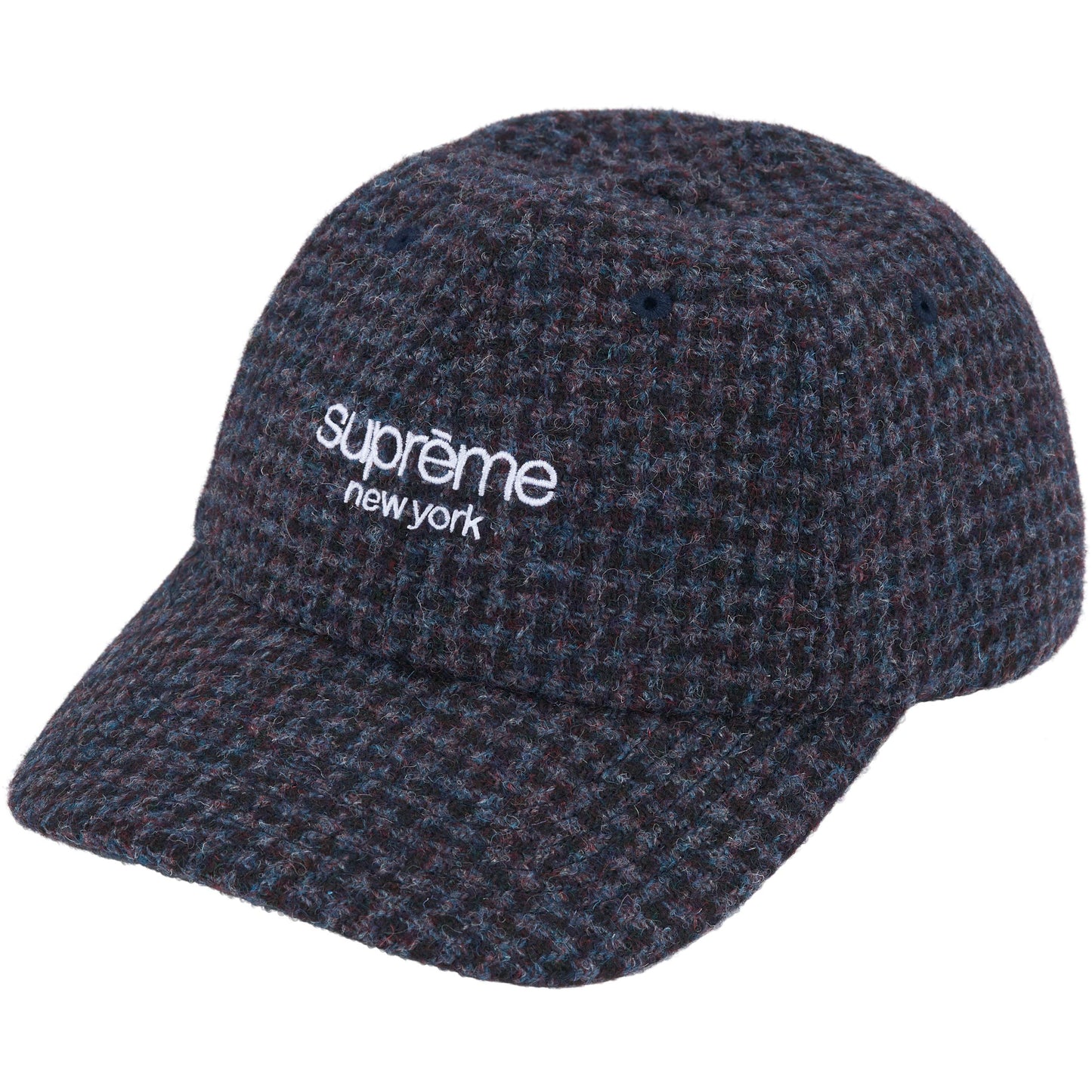 Supreme Harris Tweed 6-Panel "Dark Blue"