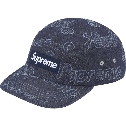 Supreme Lasered Denim Camp Cap "Navy"