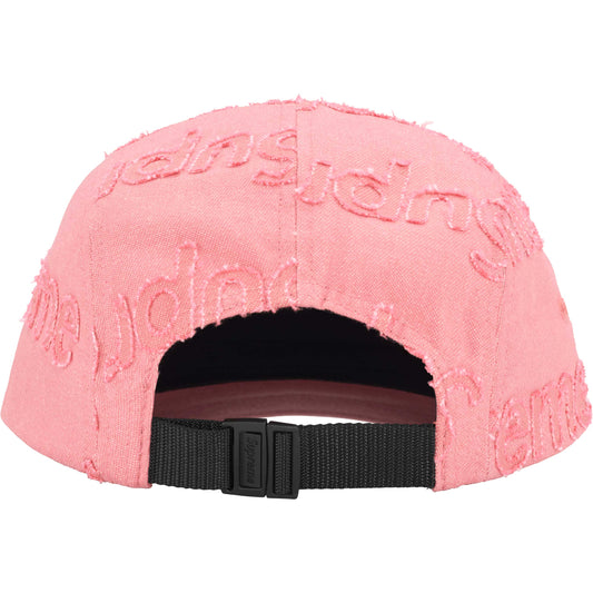 Supreme Lasered Denim Camp Cap "Pink"