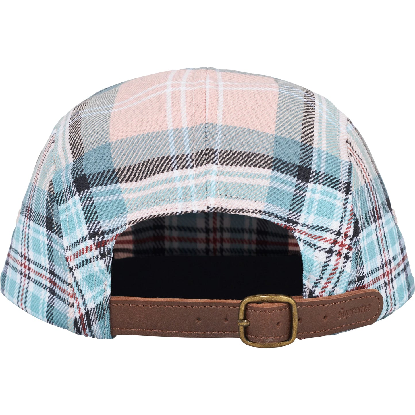 Supreme Lochcarron Camp Cap "Rose Plaid"