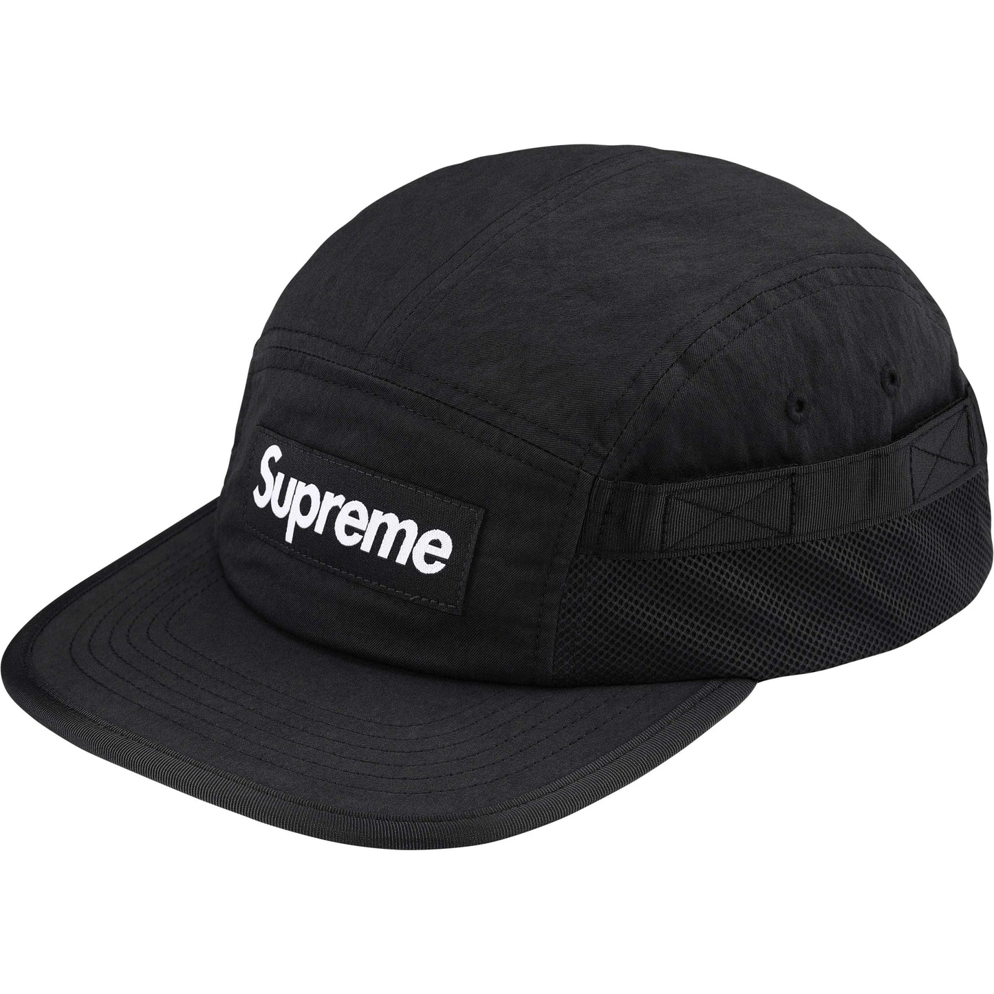 Supreme Mesh Pocket Camp Cap "Black"