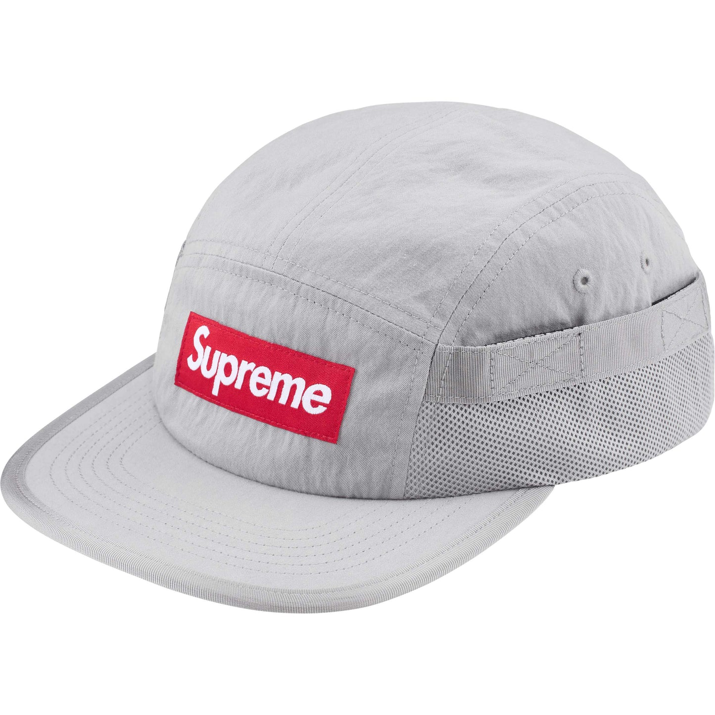 Supreme Mesh Pocket Camp Cap "Silver"