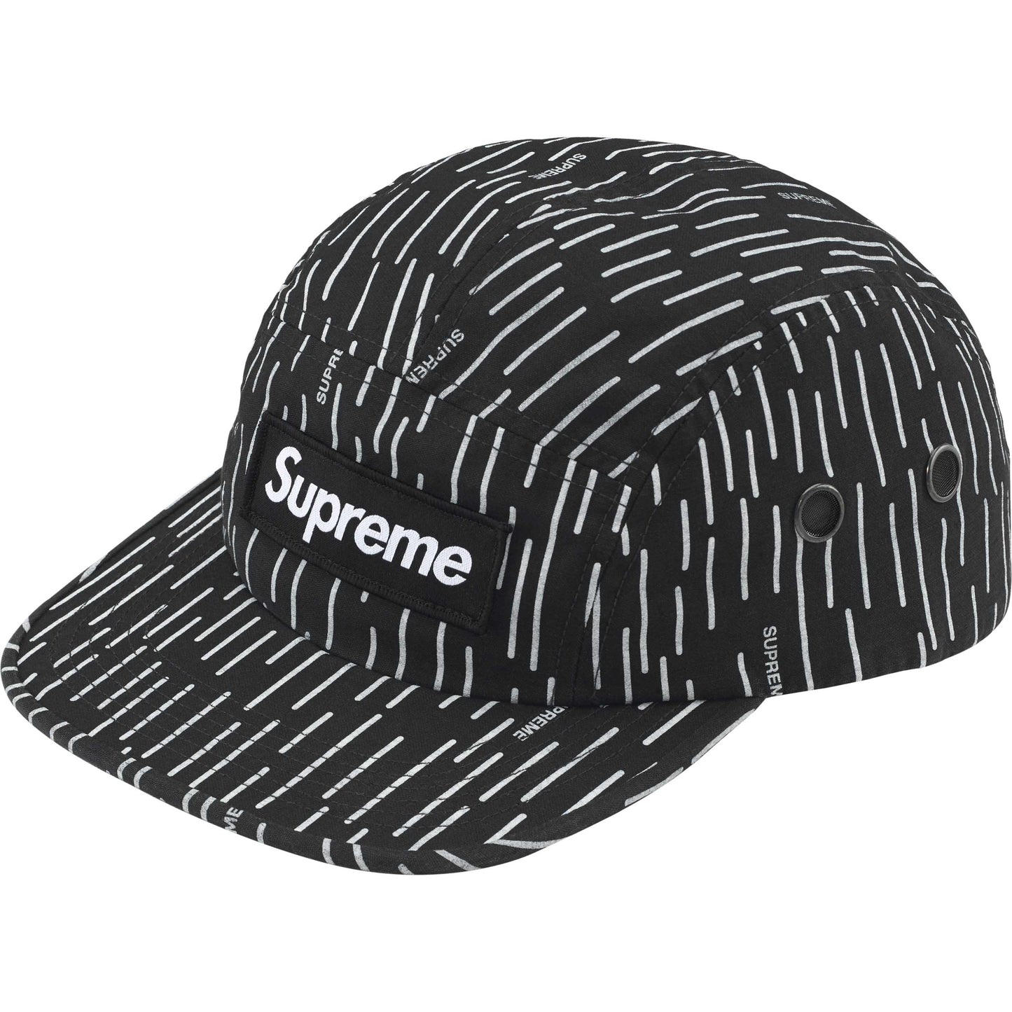 Supreme Military Camp Cap "Black Raindrop"