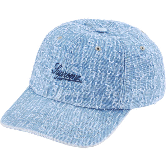 Supreme Needle Punch Denim 6-Panel "Washed Denim"