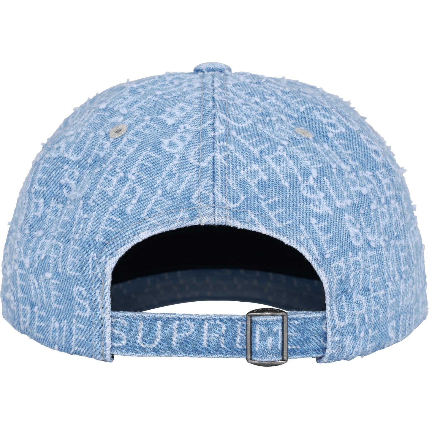 Supreme Needle Punch Denim 6-Panel "Washed Denim"