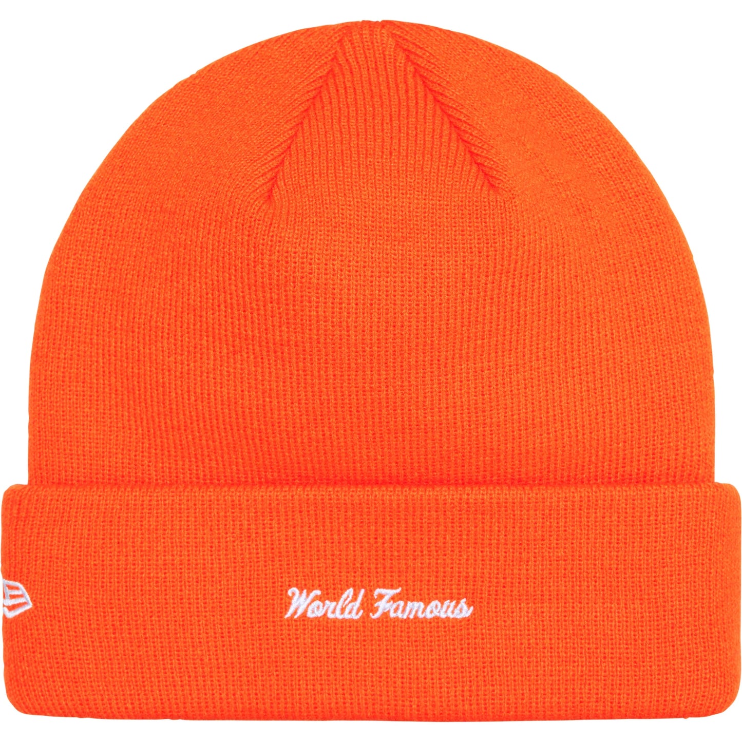 Supreme New Era Box Logo Beanie "Dark Orange"