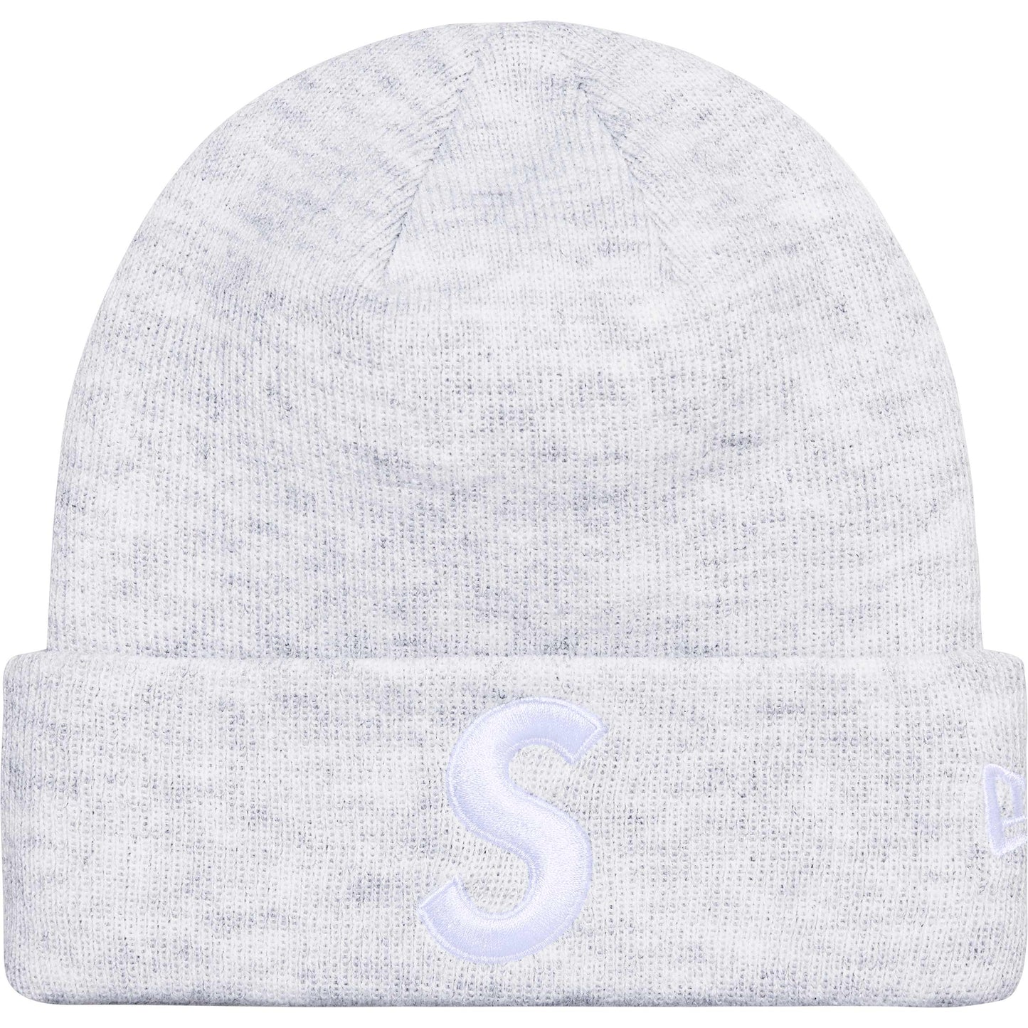 Supreme New Era S Logo Beanie "Ash Grey"