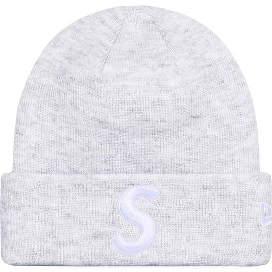 Supreme New Era S Logo Beanie "Ash Grey"