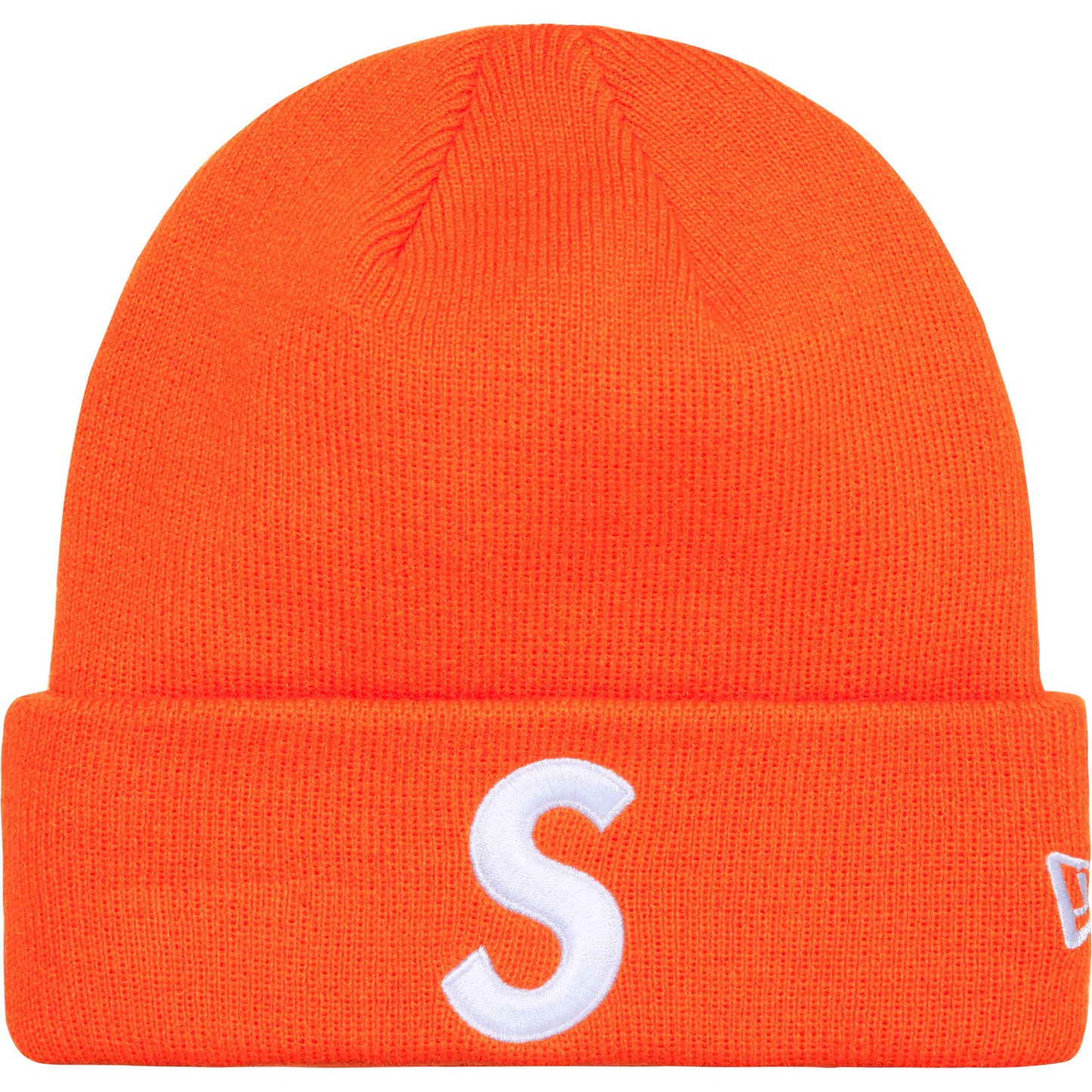 Supreme New Era S Logo Beanie "Orange"