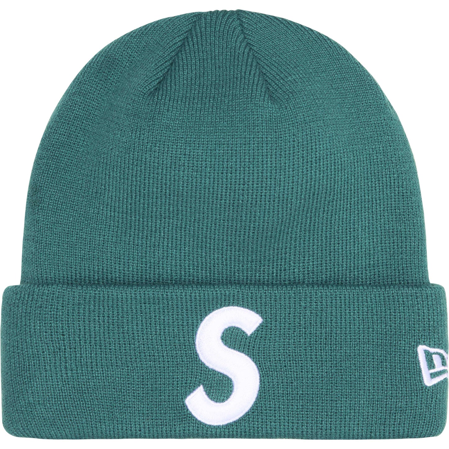 Supreme New Era S Logo Beanie "Pine"