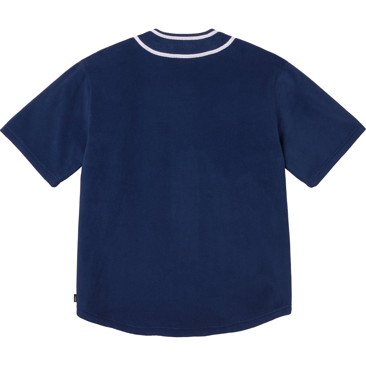 Supreme Polartec Baseball Jersey "Navy"