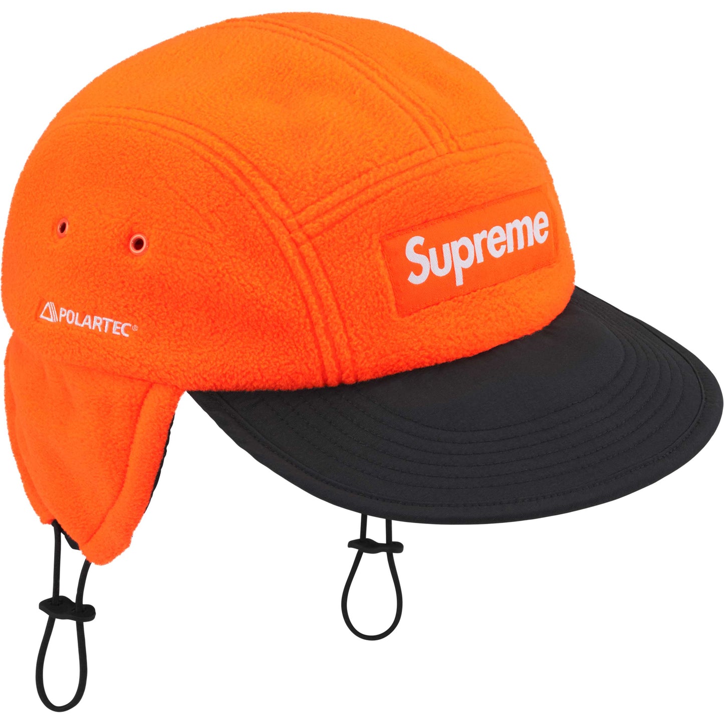 Supreme Polartec Earflap Camp Cap "Orange"