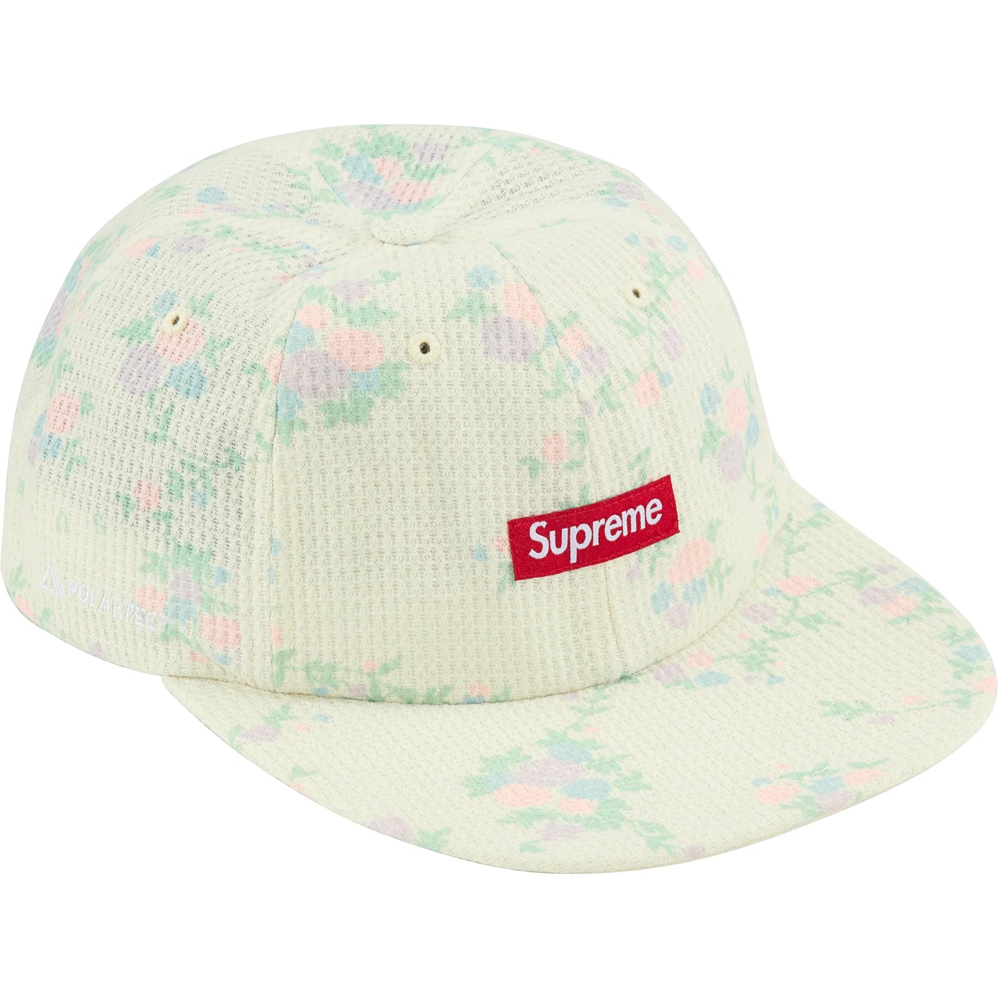 Supreme Polartec Waffle Small Box 6-Panel "Floral"