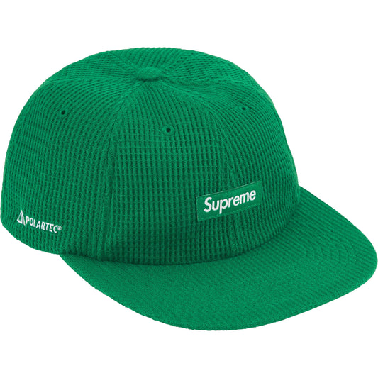 Supreme Polartec Waffle Small Box 6-Panel "Green"