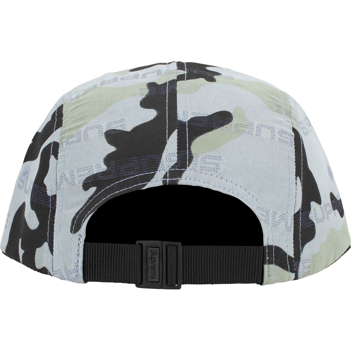 Supreme Reflective Jacquard Camp Cap "Arctic Woodland Camo"