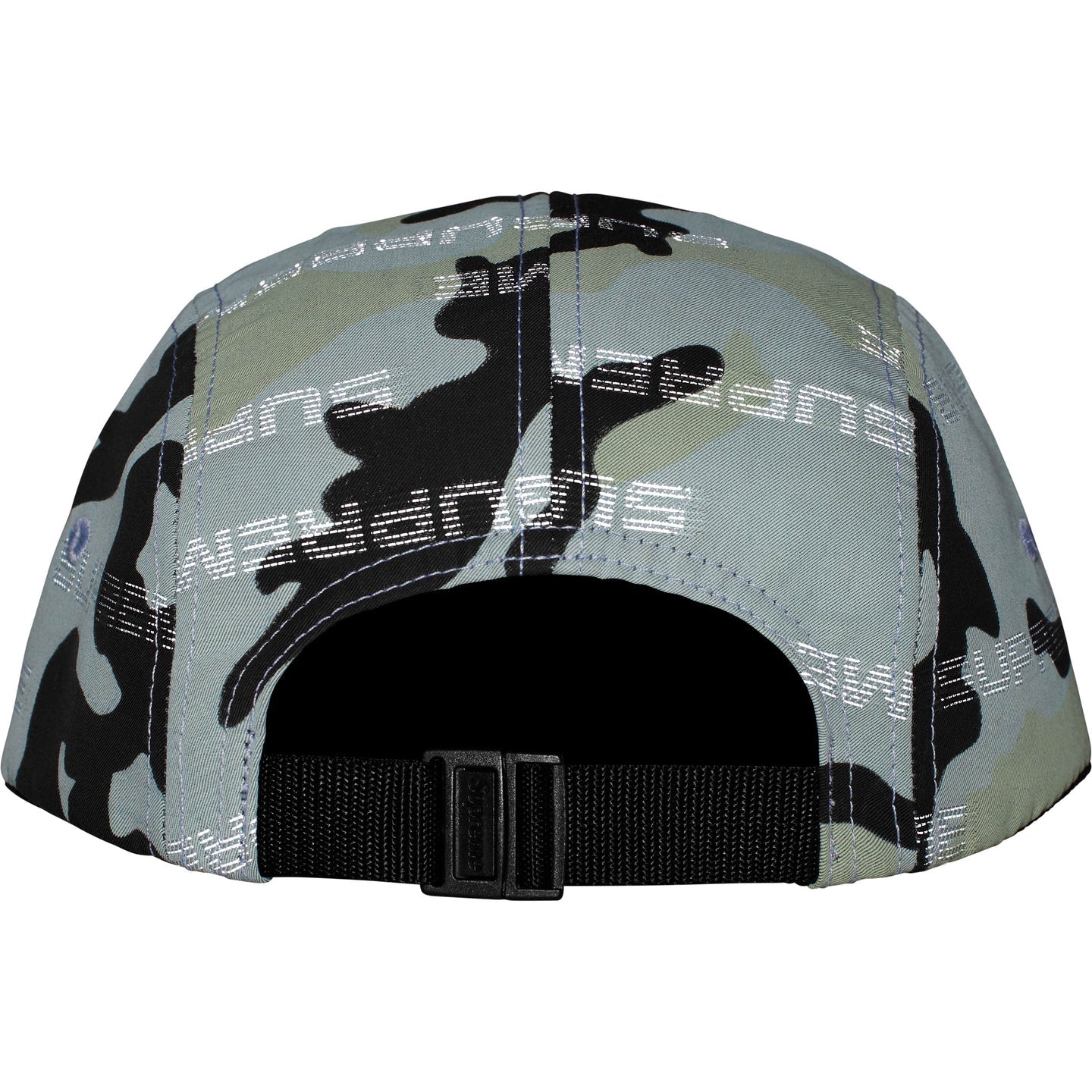 Supreme Reflective Jacquard Camp Cap "Arctic Woodland Camo"