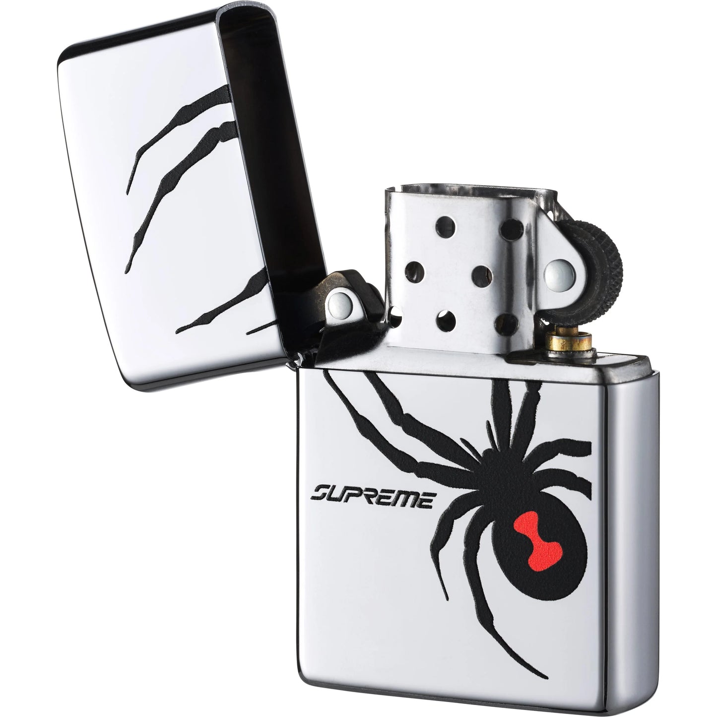 Supreme Spyder Zippo "Silver"