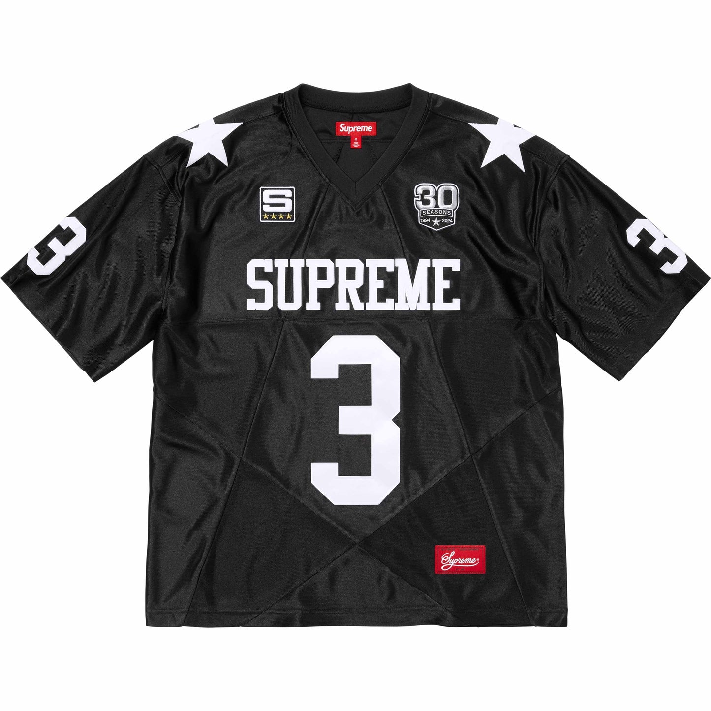 Supreme Star Football Jersey "Black"