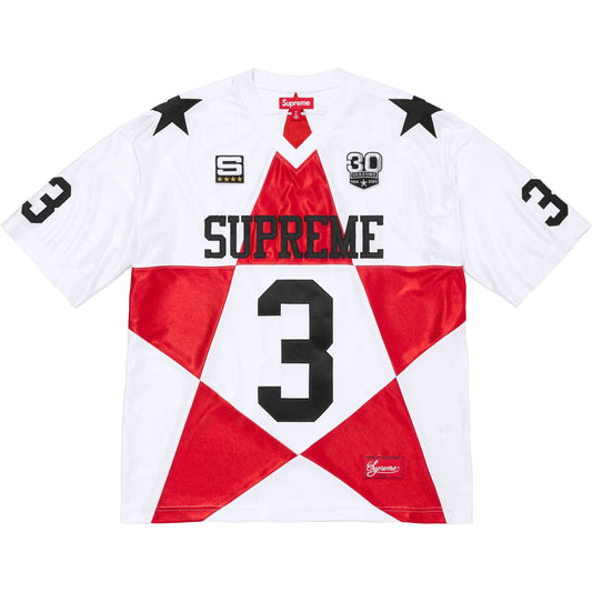 Supreme Star Football Jersey "White"