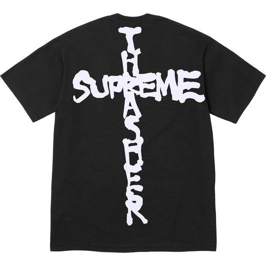 Supreme x Thrasher Cross Tee "Black"