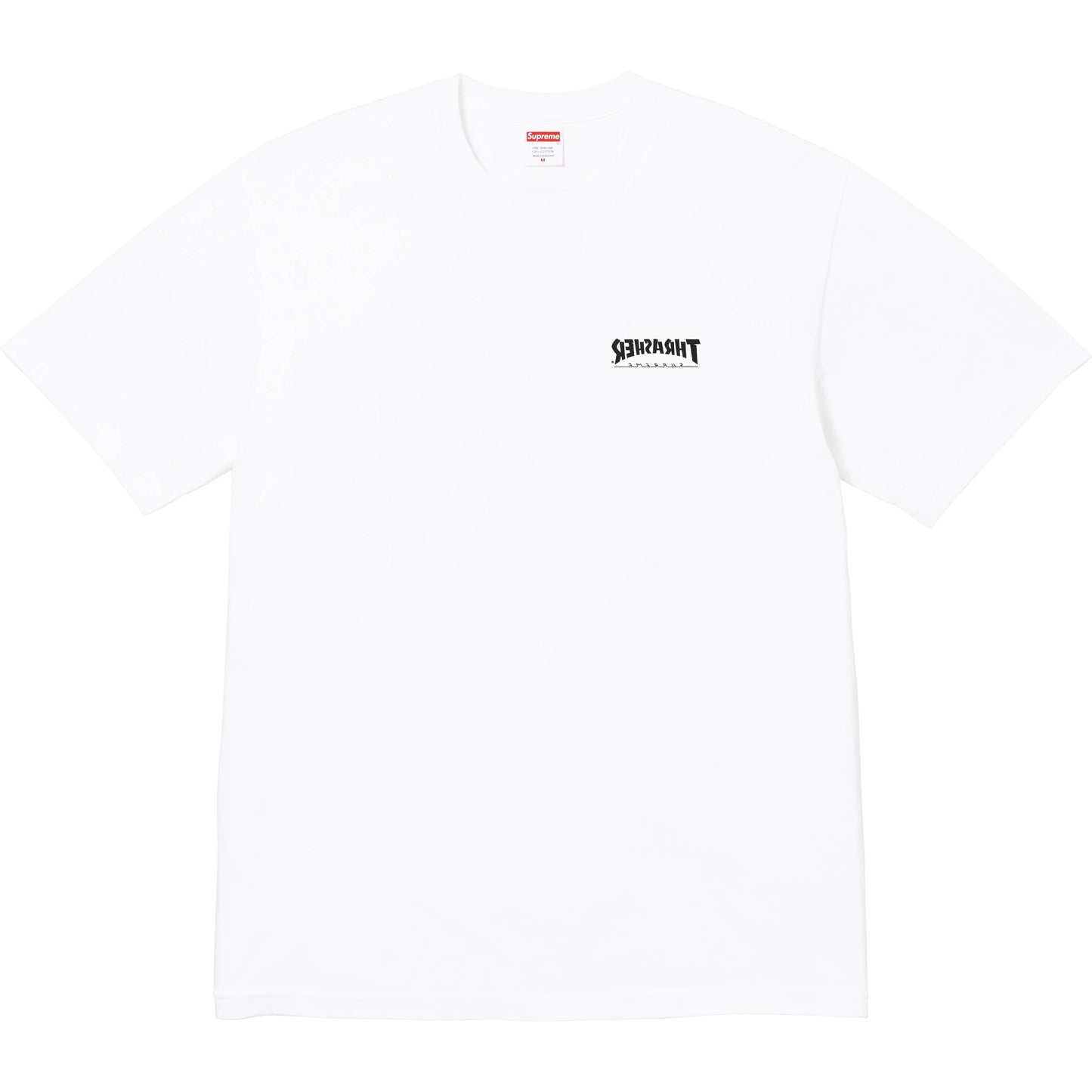 Supreme x Thrasher Cross Tee "White"