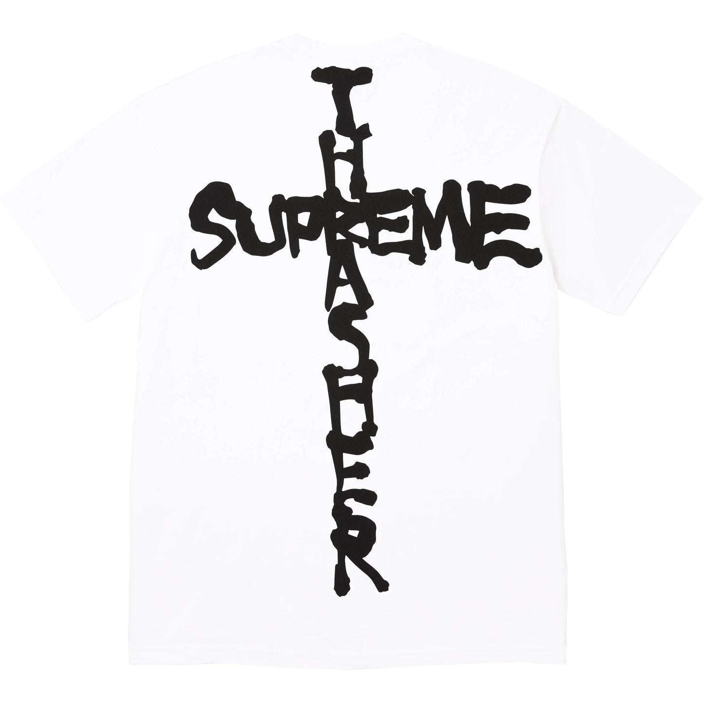 Supreme x Thrasher Cross Tee "White"