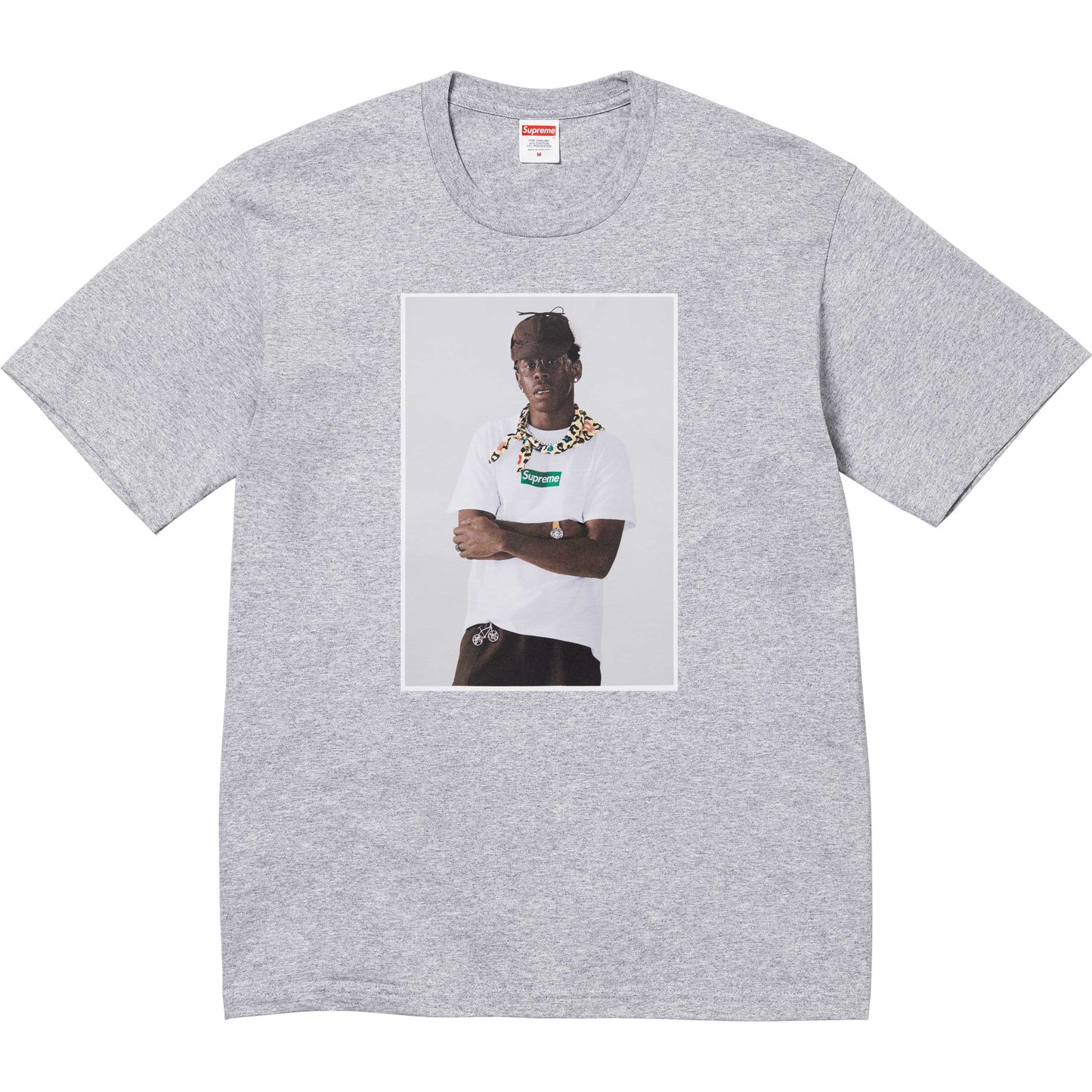 Supreme Tyler, The Creator Tee "Heather Grey"