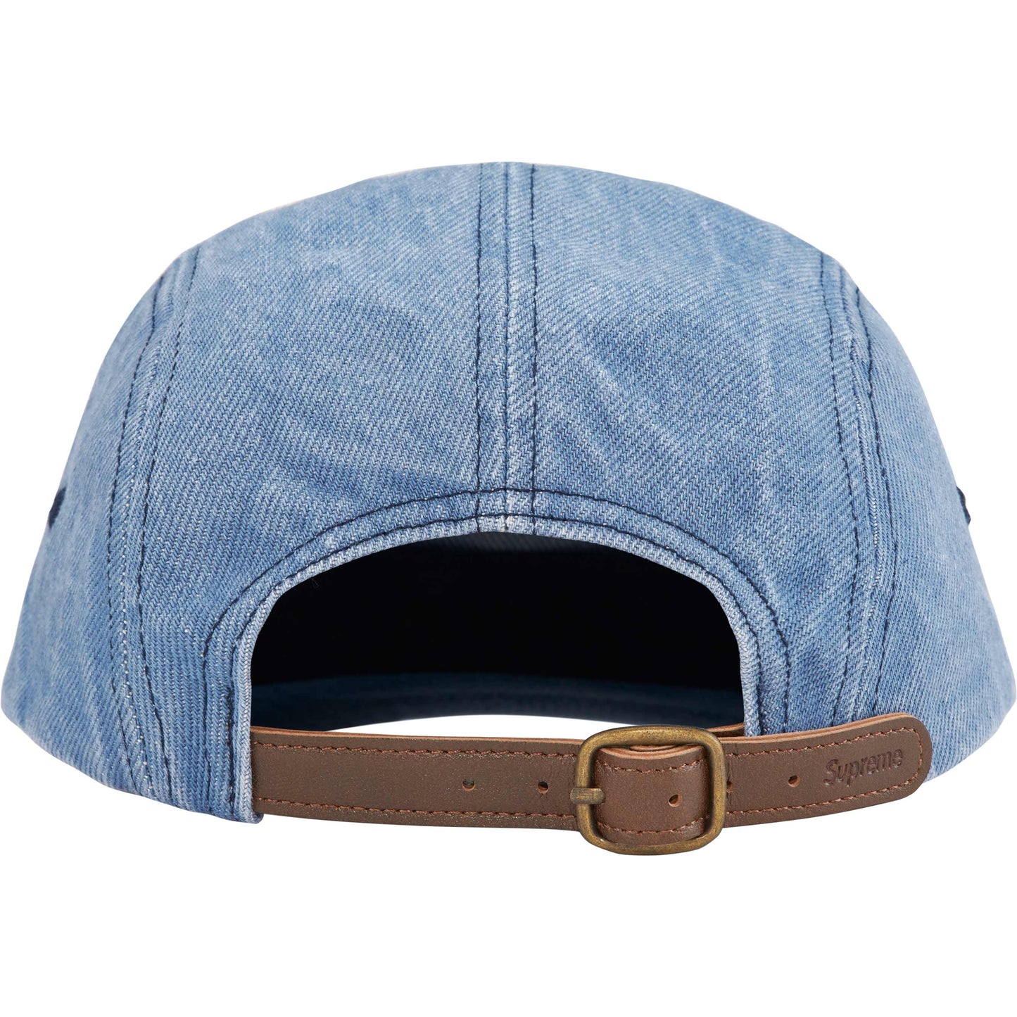 Supreme Washed Chino Twill Camp Cap "Denim"