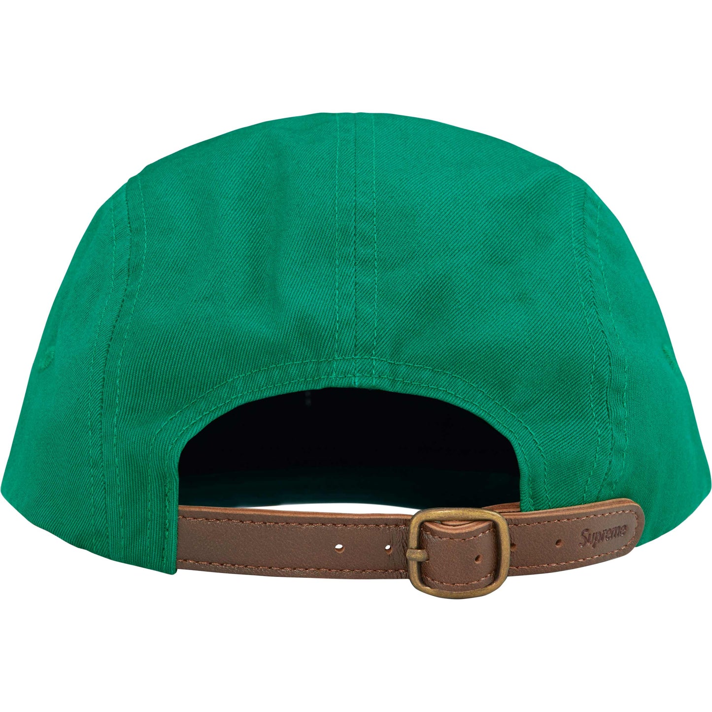 Supreme Washed Chino Twill Camp Cap "Green"