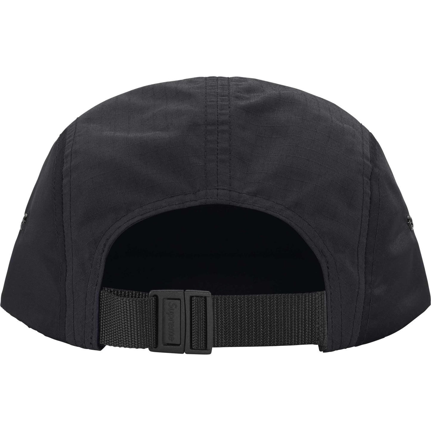 Supreme Waxed Ripstop Camp Cap "Black"