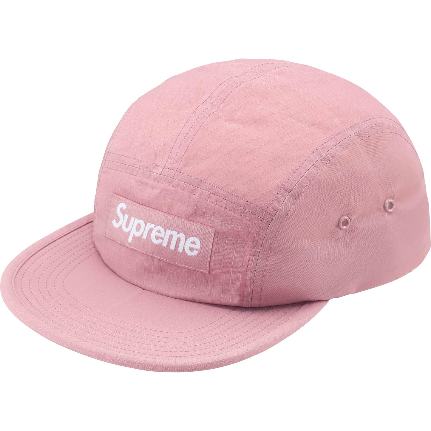 Supreme Waxed Ripstop Camp Cap "Light Pink"