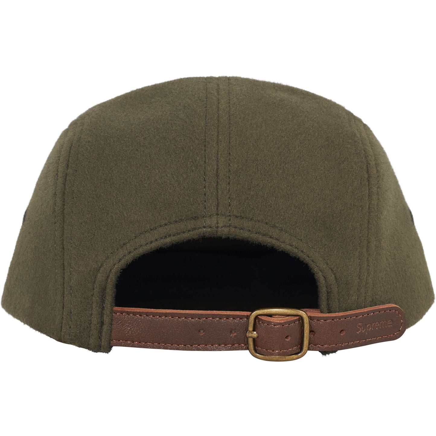 Supreme Wool Camp Cap "Dark Olive"