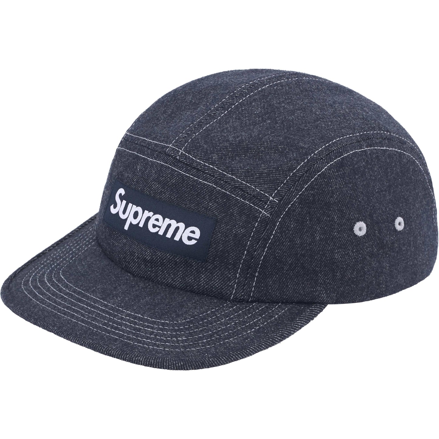 Supreme Wool Camp Cap "Denim"